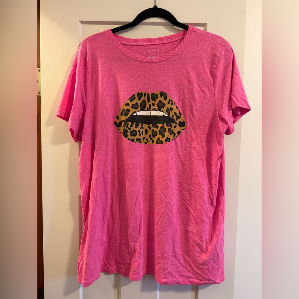 Neon Pink Graphic Tee